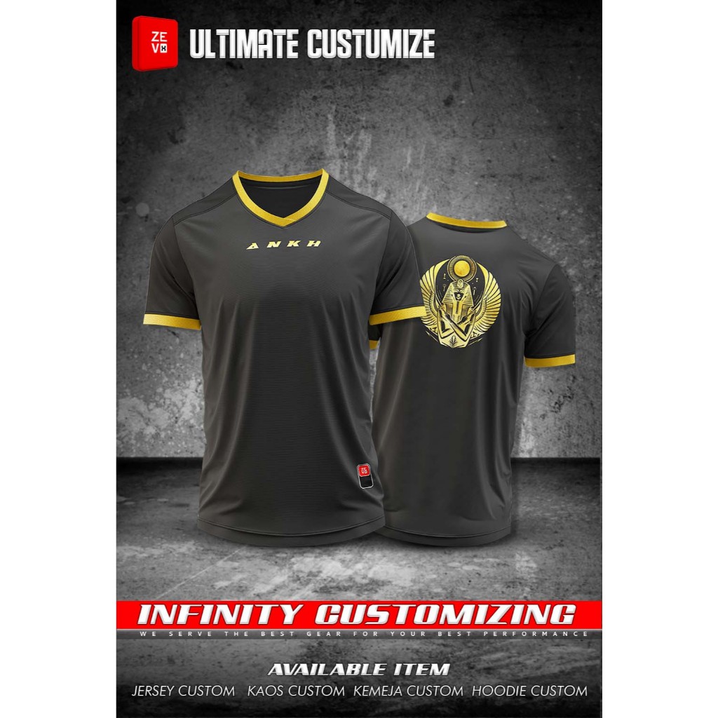 ANCIENT EGYPT ANKH JERSEY | DRIFIT MILANO | CUSTOMABLE