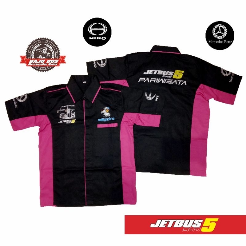 Kemeja  Jetbus 5 / Kemeja Pariwisata / Kemeja Bus