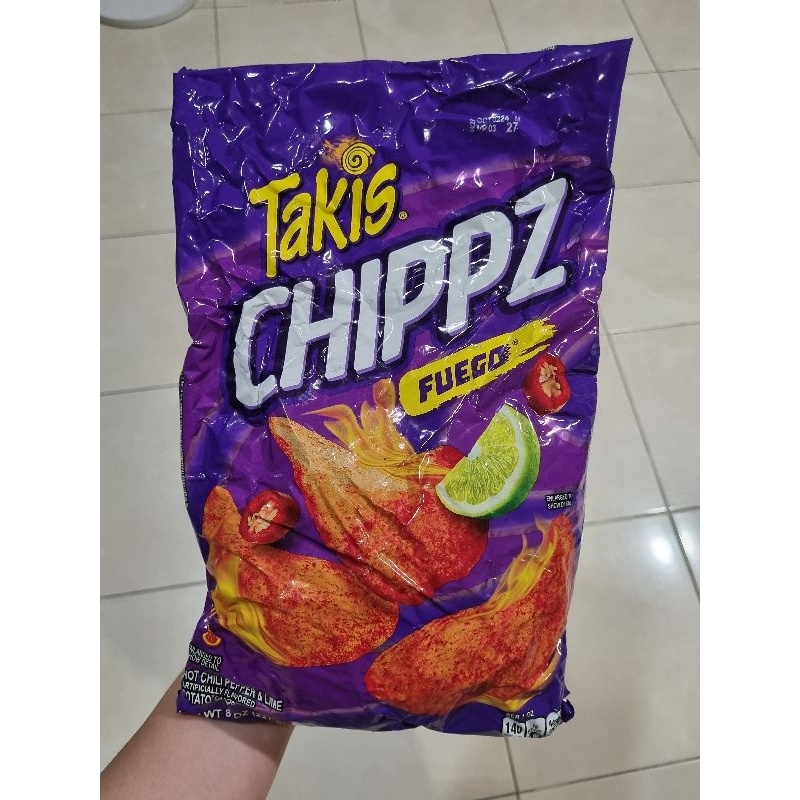 

Takis CHIPPZ Fuego 8oz Ukuran besar 227gr
