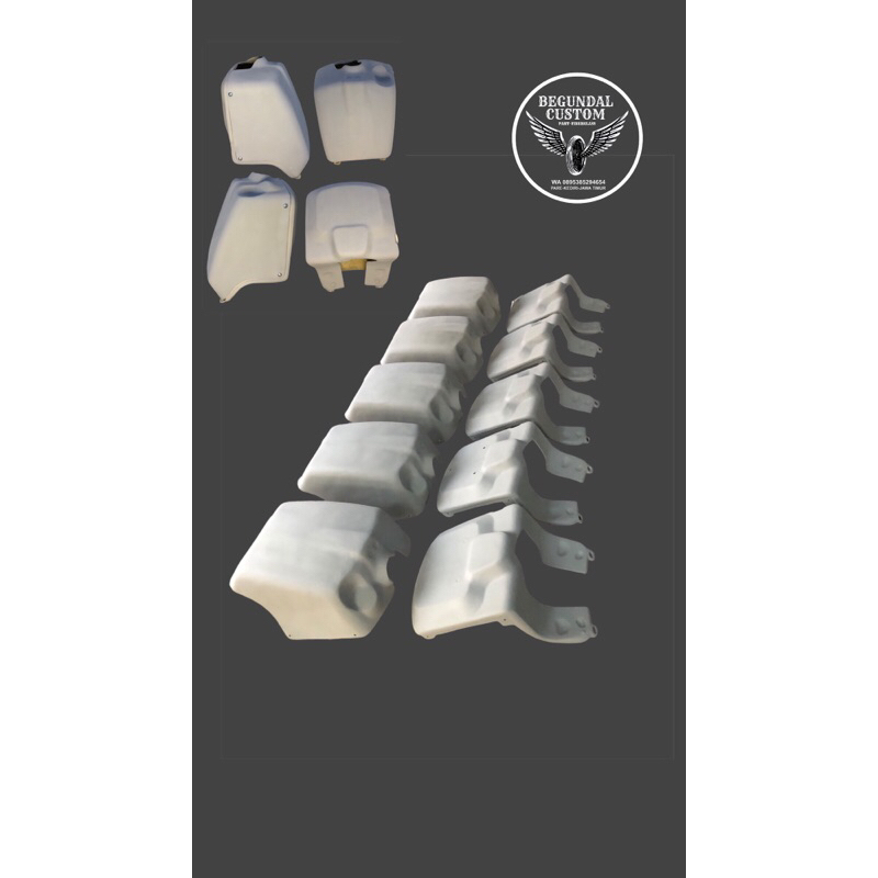 Box Honda ruckus replika fibber