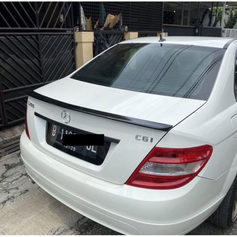 Ducktail Mercedes Benz W204 AMG ABS Plastik Import