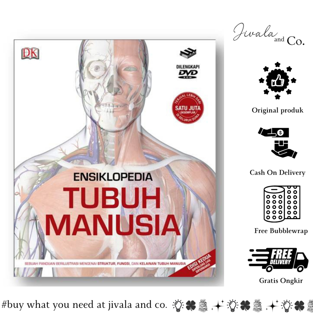 ERLANGGA - ENSIKLOPEDIA TUBUH MANUSIA EDISI KEDUA