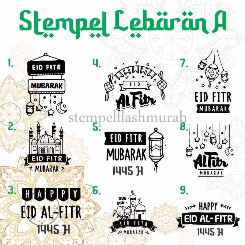

STEMPEL AMPLOP THR LEBARAN BERKUALITAS TERMURAH