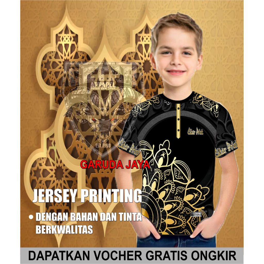 baju koko jersey printing baju muslim baju koko kaos jersey anak dan dewasa