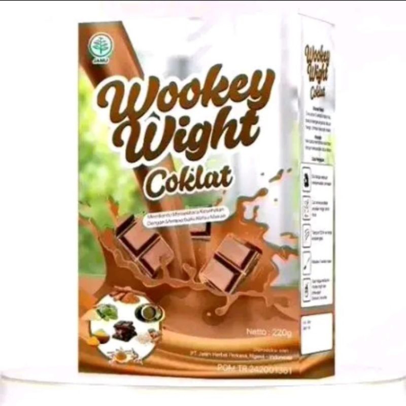 

Wookey Weight - Susu Penambah Berat Badan Rasa Coklat Chocolate 1 Paket
