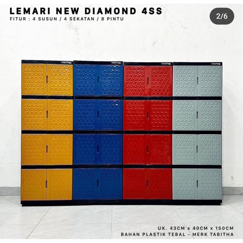 Lemari Tabitha 4 susun