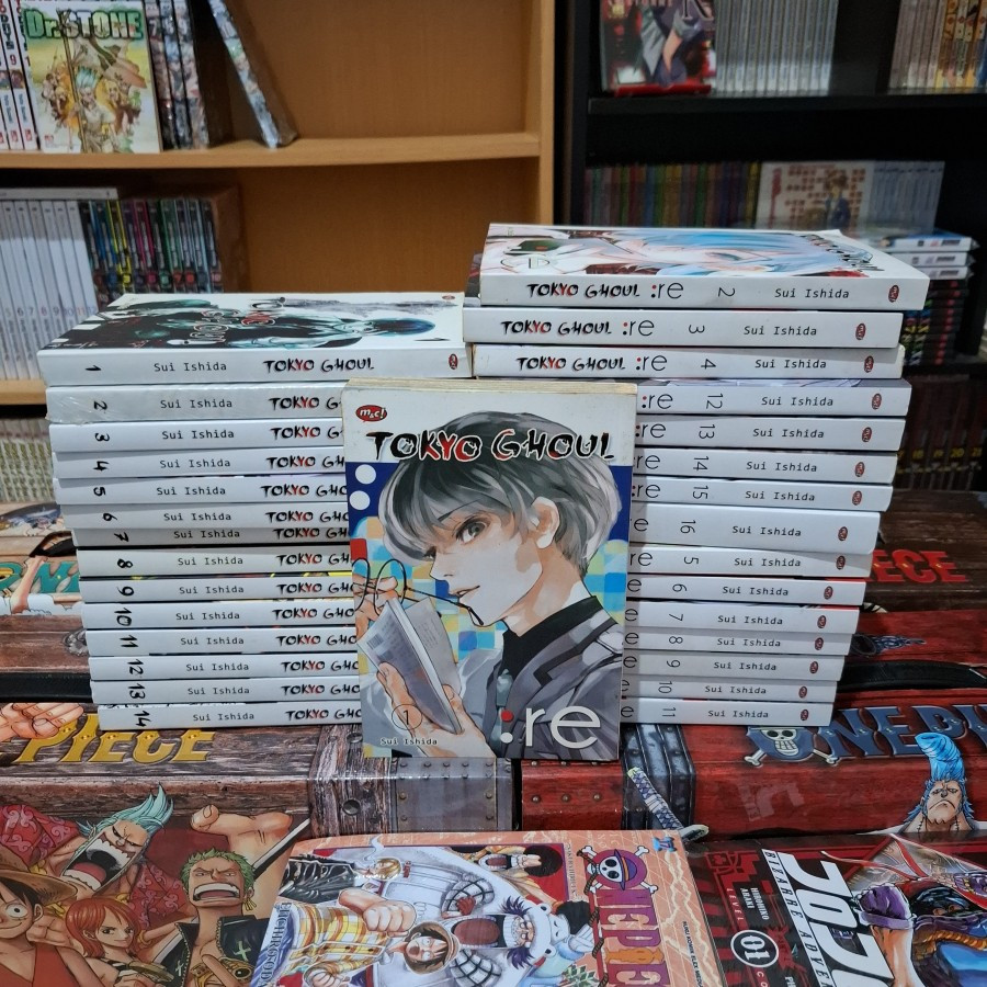 Komik Tokyo Ghoul vol 1-14 Tamat + RE vol 1 - 16 tamat by Sui Ishida [SPLIT PAYMENT]