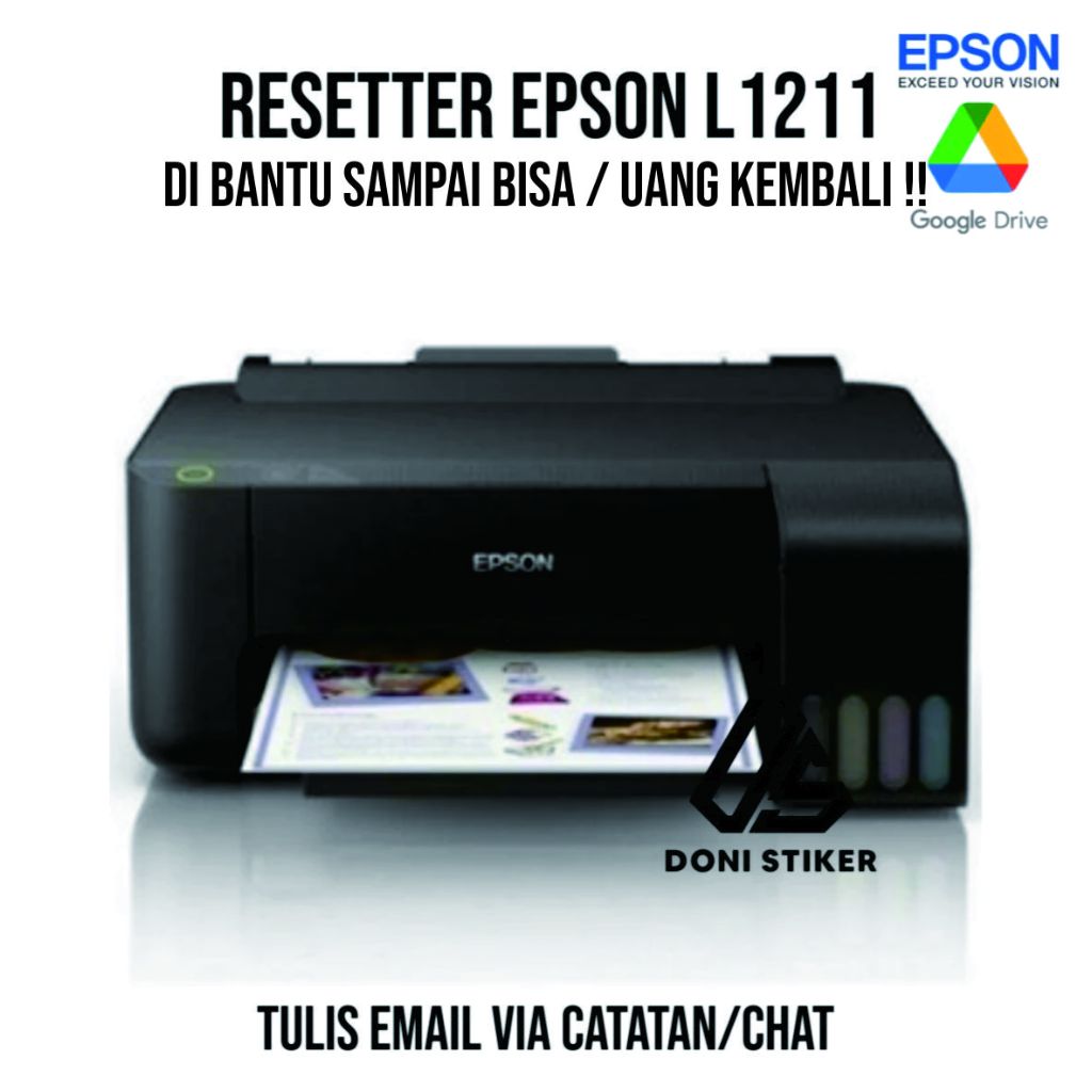 resetter epson L1211 bonus video tutorial