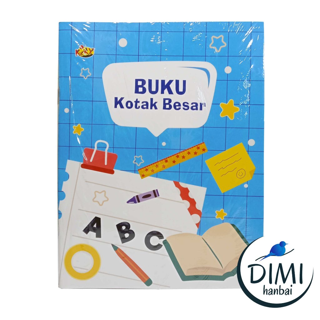 

[DIMI] Ecer Buku Kiky Kotak Besar Menulis Huruf Mandarin, Jepang, Korea