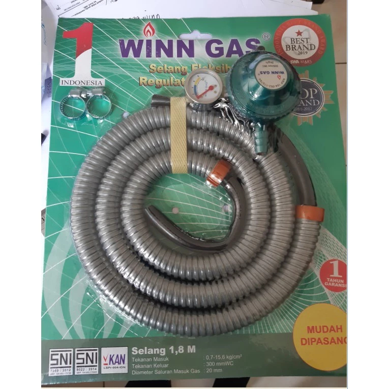 WinnGas Selang Regulator 399M – Selang Paket WinnGas 399M - REGULATOR GAS - WINN GAS