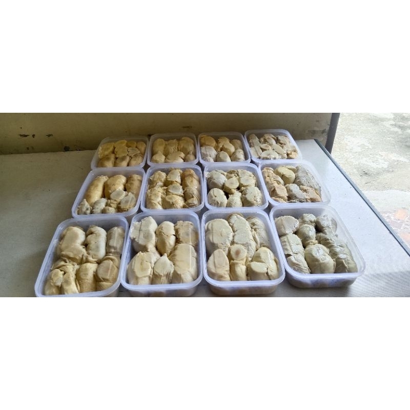 

Durian padang painan premium kemasan 900gram manis legit d jamin asli 100% durian padang