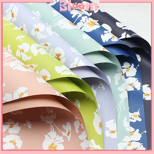 

Kertas Buket Bunga Motif anggrek Buket Bunga Flower Wrapping Cellophane KB6163