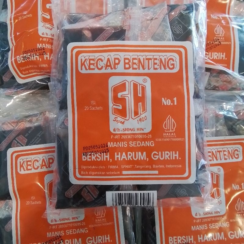 

Kecap Benteng SH Sachets Isi 10