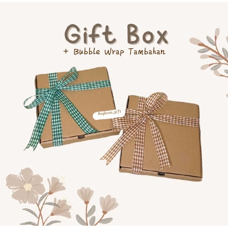 

Tambahan Packing Box & Bubble wrap