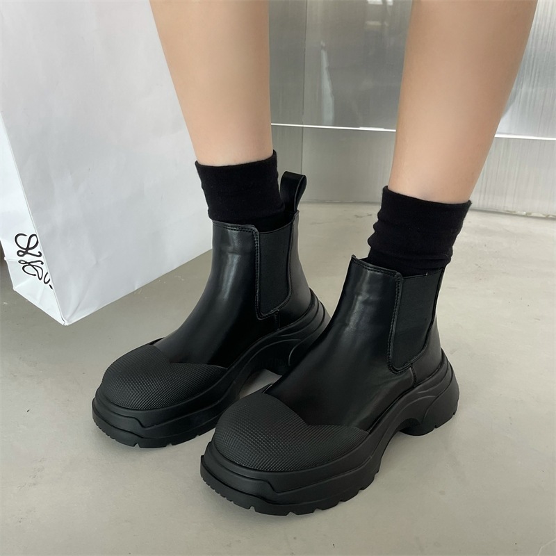 PINKEY P159 Sepatu Boots Wanita Sepatu Boot Fashion PU