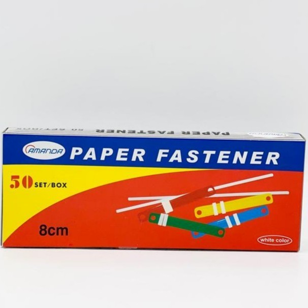 

Amanda Acco / Paper Fastener warna Putih / pak