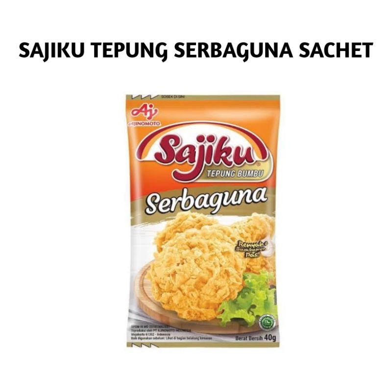

Sajiku Tepung Serbaguna Sachet