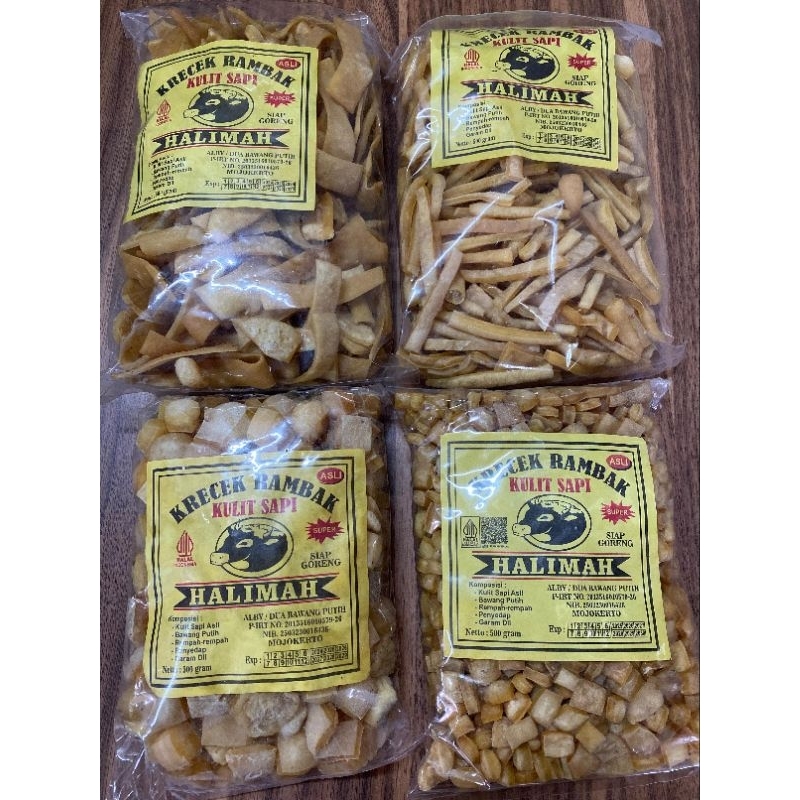 

Krecek Rambak Kulit Sapi / Rambak Kulit Sapi Mentah 500gram