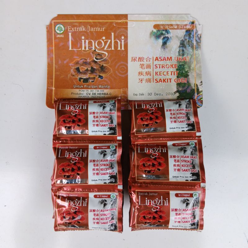 EKSTRAK JAMUR LINGZHI KAPSUL ORIGINAL