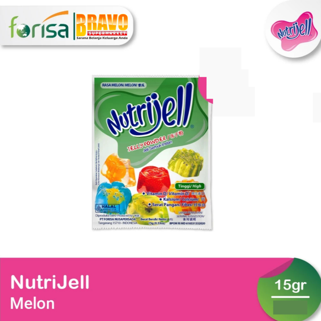 

Bravo Bojonegoro - Nutrijell Reguler Melon 15 gr
