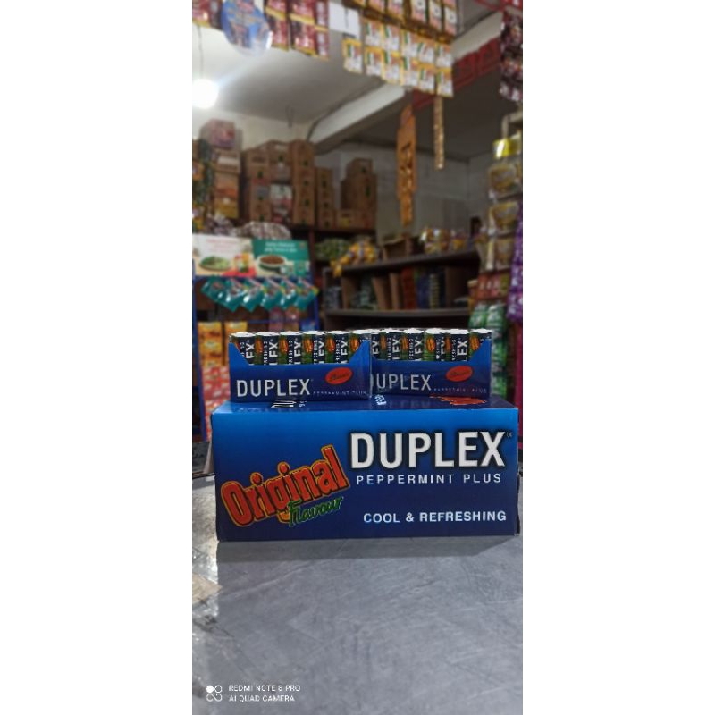 

Duplex Original Flavor Peppermint Plus