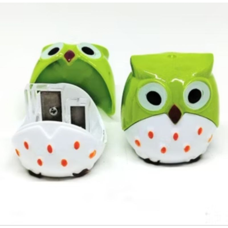 

Serutan Pensil Karakter Rautan Owl Animal Sharpener