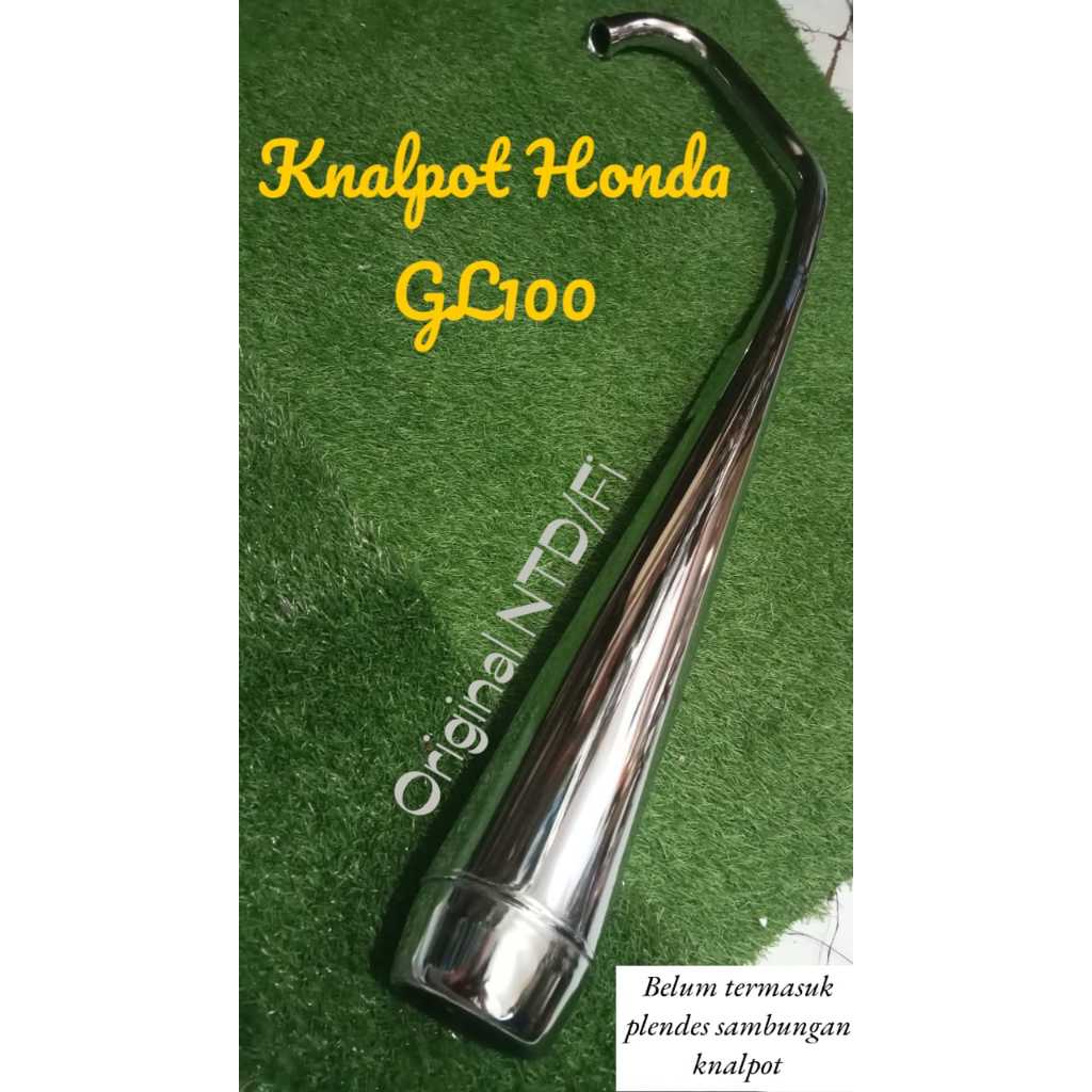 Knalpot Gl 100 original NTD mulus