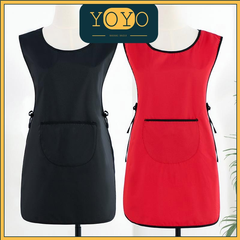 Apron Korea Linen X Strap Apron/Elle Ruffle Apron