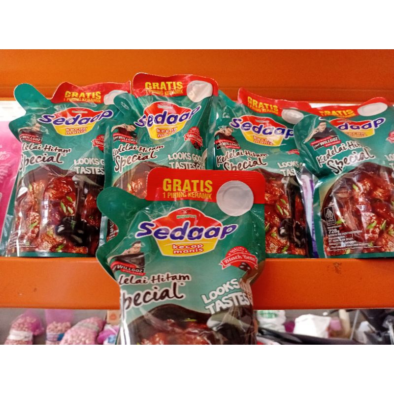 

KECAP SEDAP KEDELAI 680 ML FREE 1 PIRING CANTIK!!