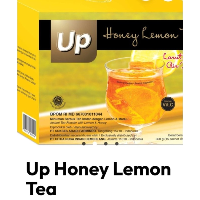 

Up Honey Lemon Tea