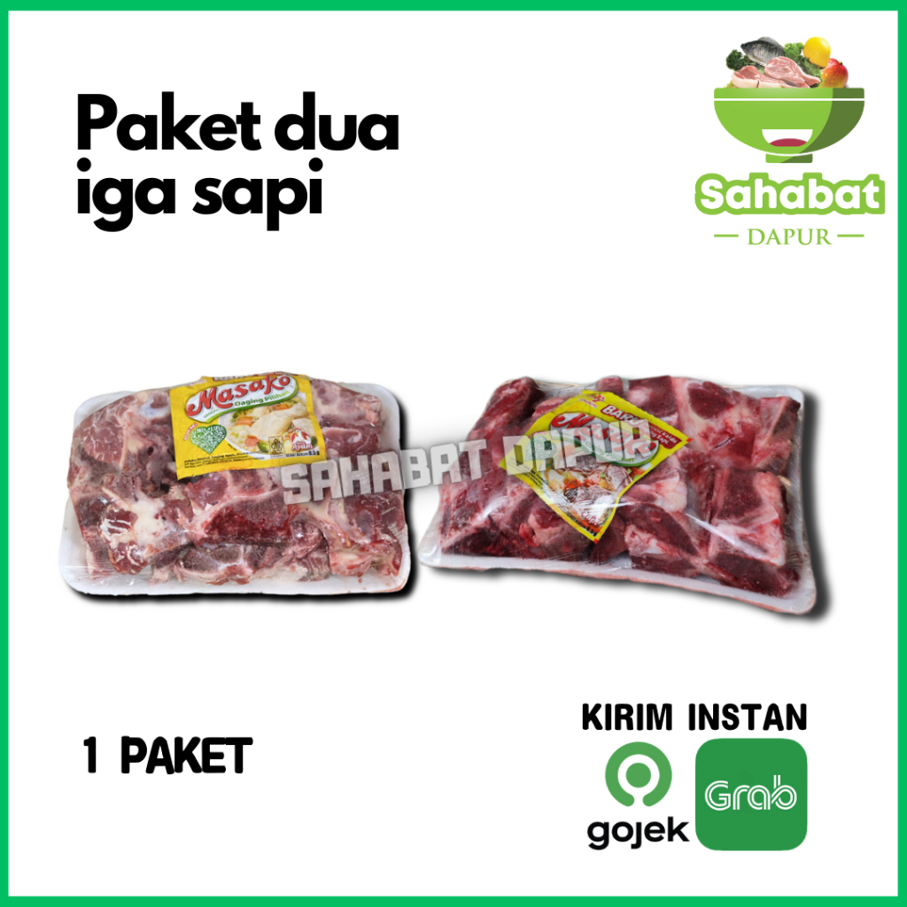 

Paket dua Iga Sapi - Sahabatdapur