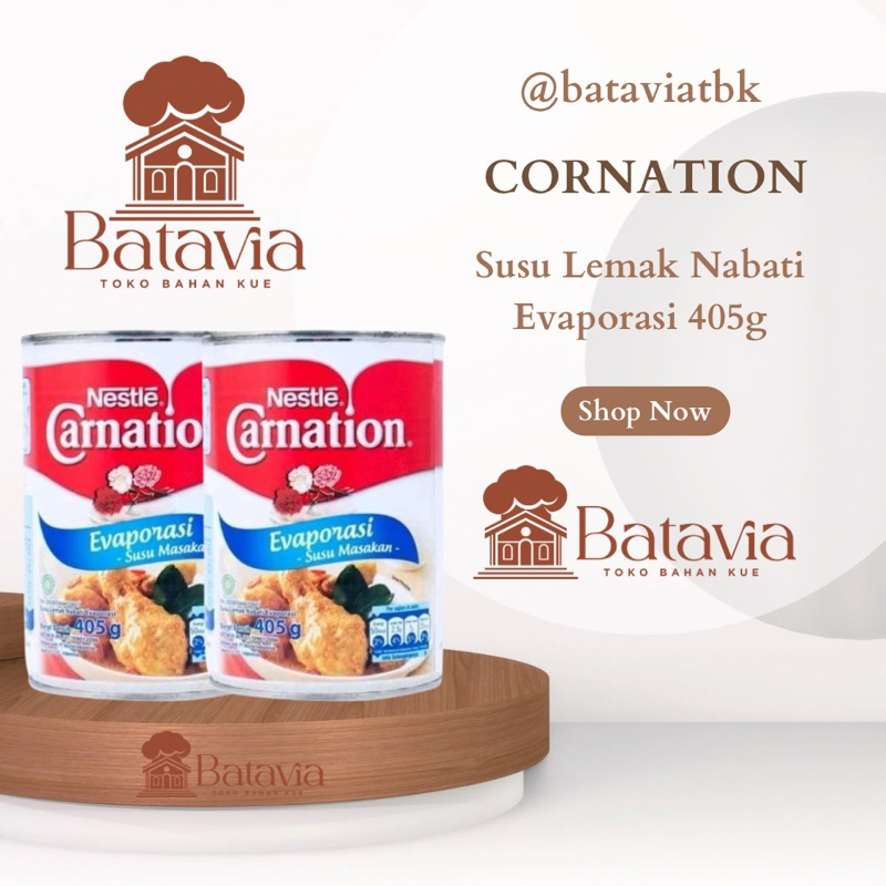 

Nestle Carnation Evaporasi Susu Lembak Nabati 405g