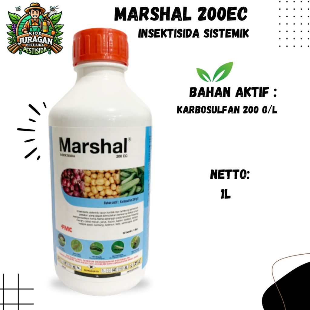 MARSHAL 200EC 1L INSEKTISIDA SISTEMIK