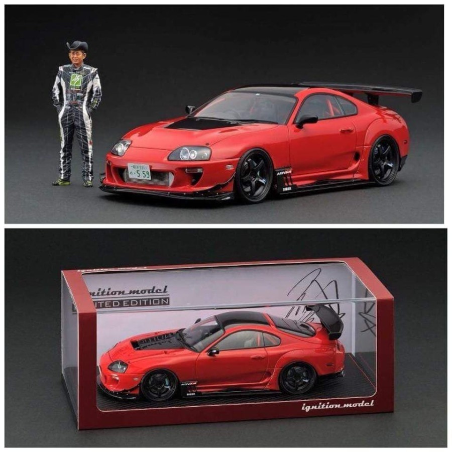 Ignition model Toyota Supra Manabu Orido edition 1/18