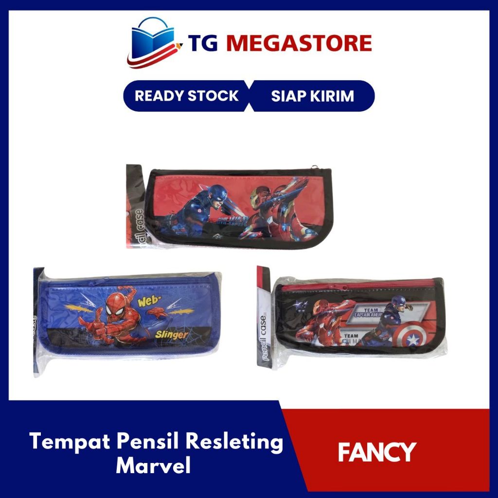 

Tempat Pensil Fancy Resleting Marvel 5202-2