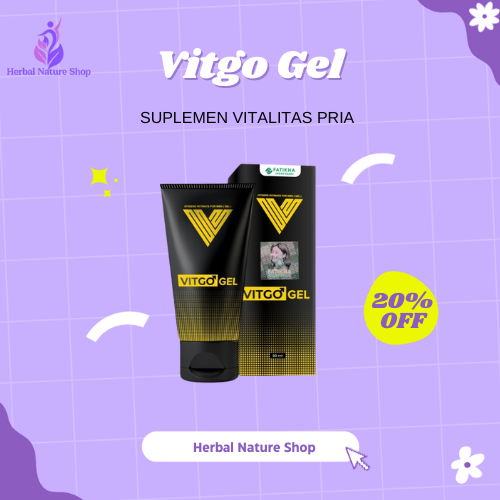 Suplemen Vitalitas Pria Vitgo Gel