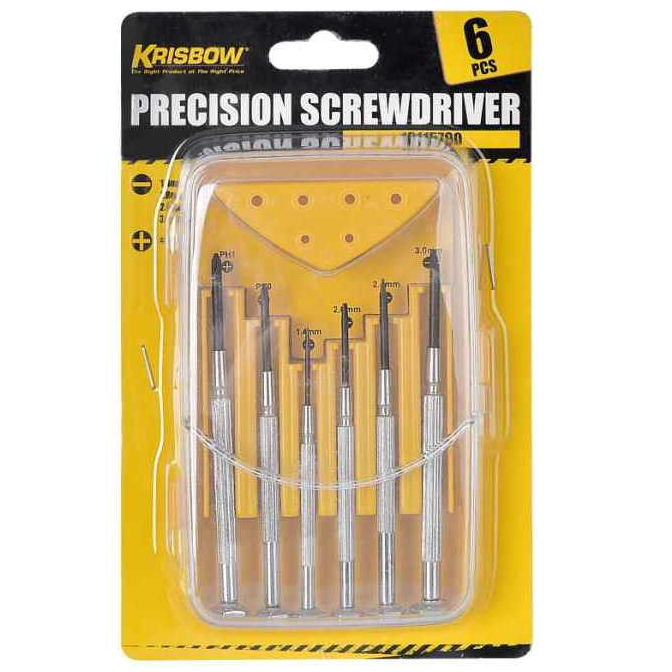 Krisbow Set Screwdriver Obeng 6 Pcs
