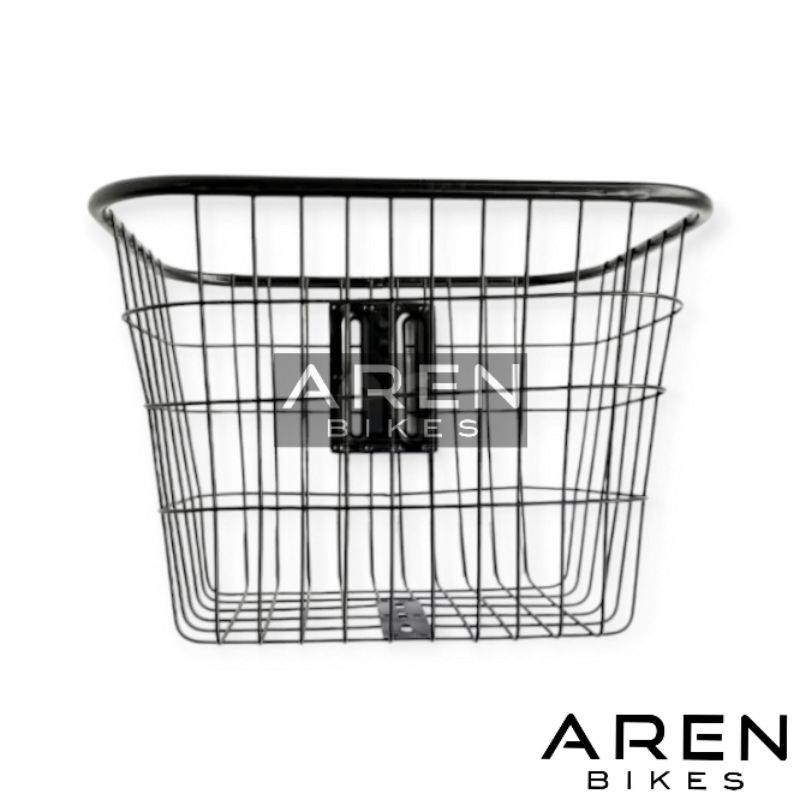 KERANJANG SEPEDA PHOENIX 24 26 INCH HITAM CITY BIKE CTB POENIX BESI FEDERAL JARING TEMPAT BARANG KRA