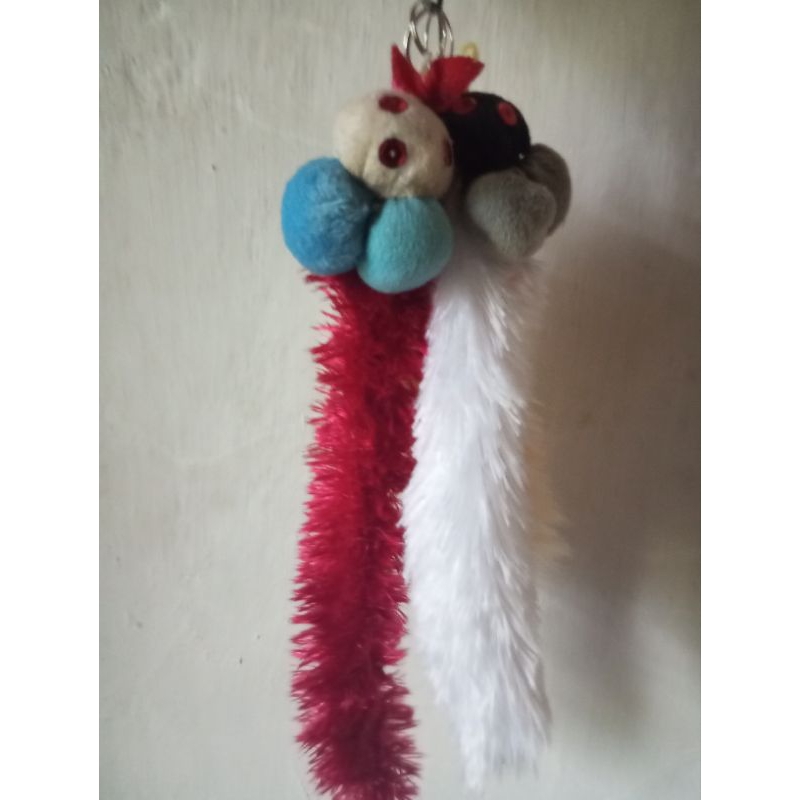 gantungan kunci tupai/ganci boneka