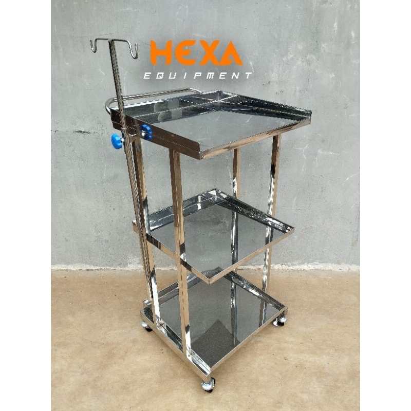 Trolley EKG/USG Medis Stainless Steel