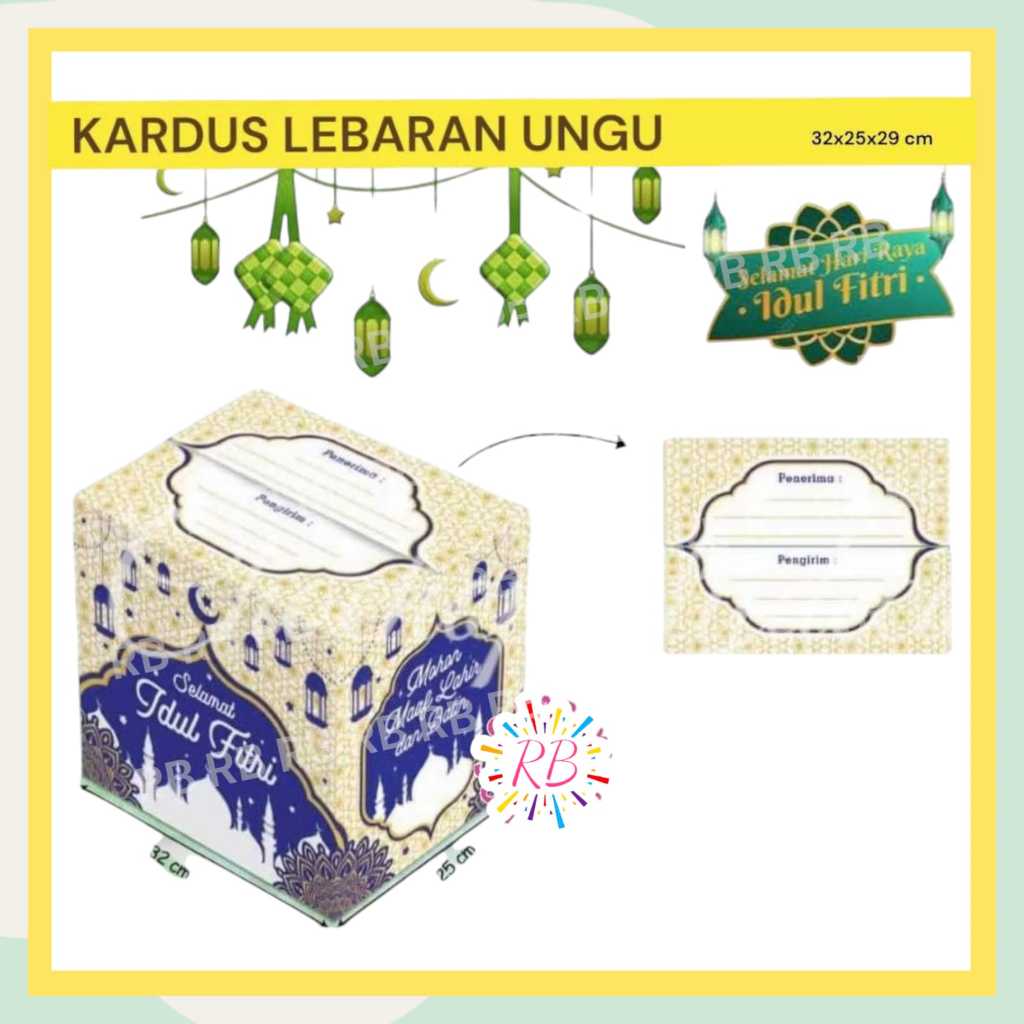 

Box KARDUS IDUL FITRI / Box Parcel Idul Fitri Lebaran