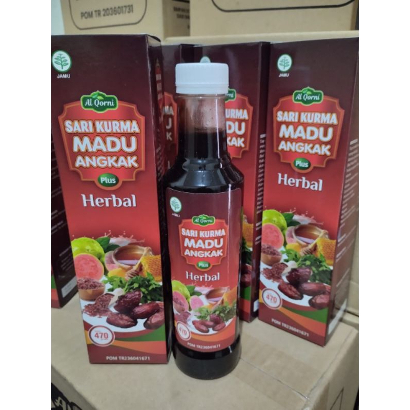 

SARI KURMA MADU ANGKAK PLUS HERBAL 470 gram