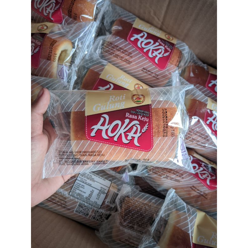 

AOKA Roti Gulung Keju 10pcs