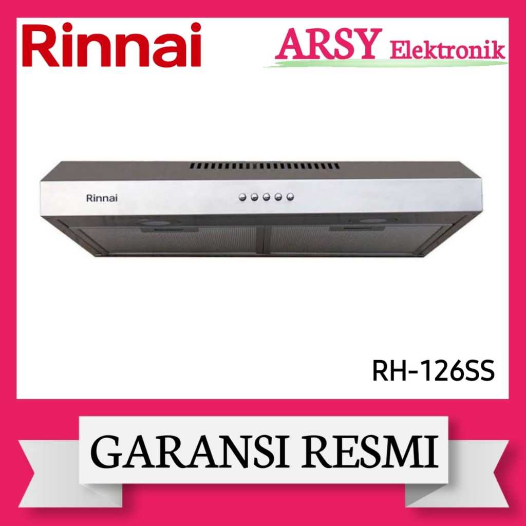 COOKER HOOD RINNAI RH126SS/RINNAI COOKER HOOD RH126SS