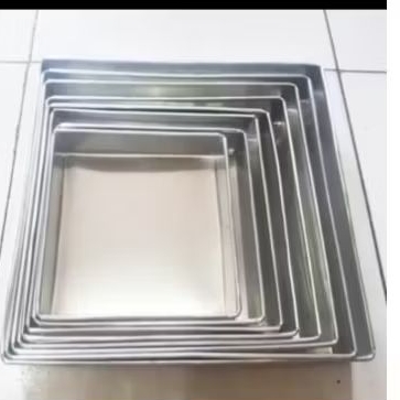 loyang bolu kotak loyang kue lapis alumunium