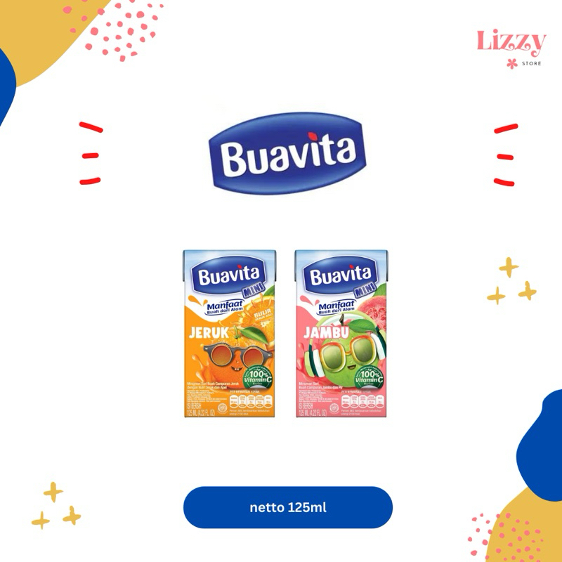 

Buavita Minuman Sari Buah Juice Guava Jeruk 125ml