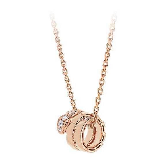 ❤  COD【17K /emas asli/750kadar】Berlian Serpentine Kalung