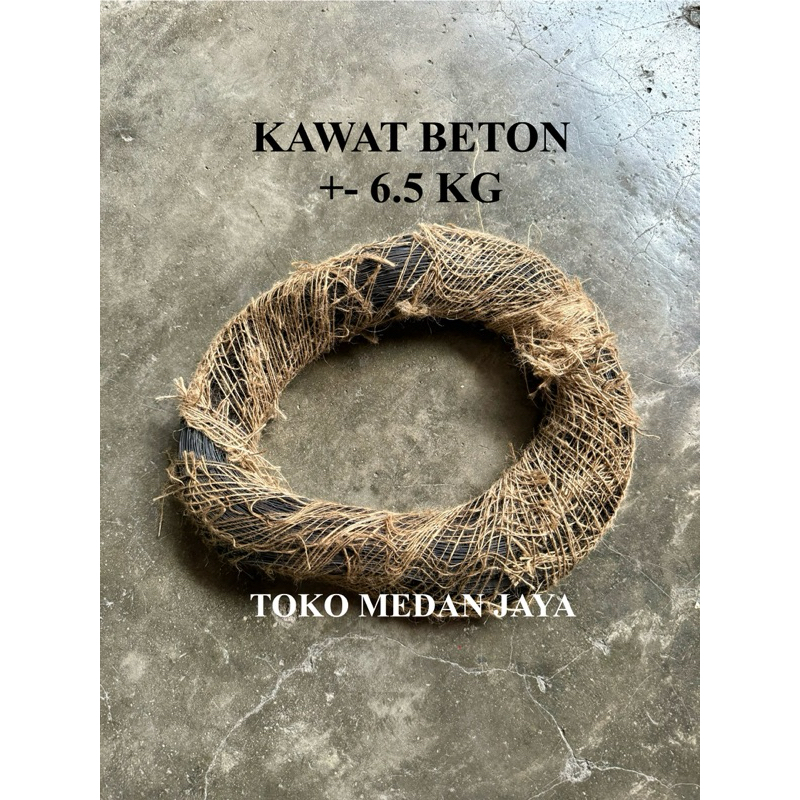 KAWAT BETON 6.5 KG / KAWAT IKAT HITAM / KAWAT BENDRAT 6.5 KG