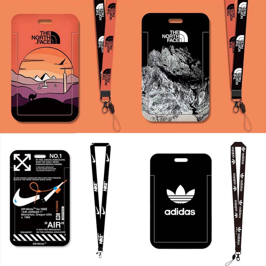 

Lanyard ID Card Waterproof Nike TNF Kalung ID Card Premium Tahan Air Stylish