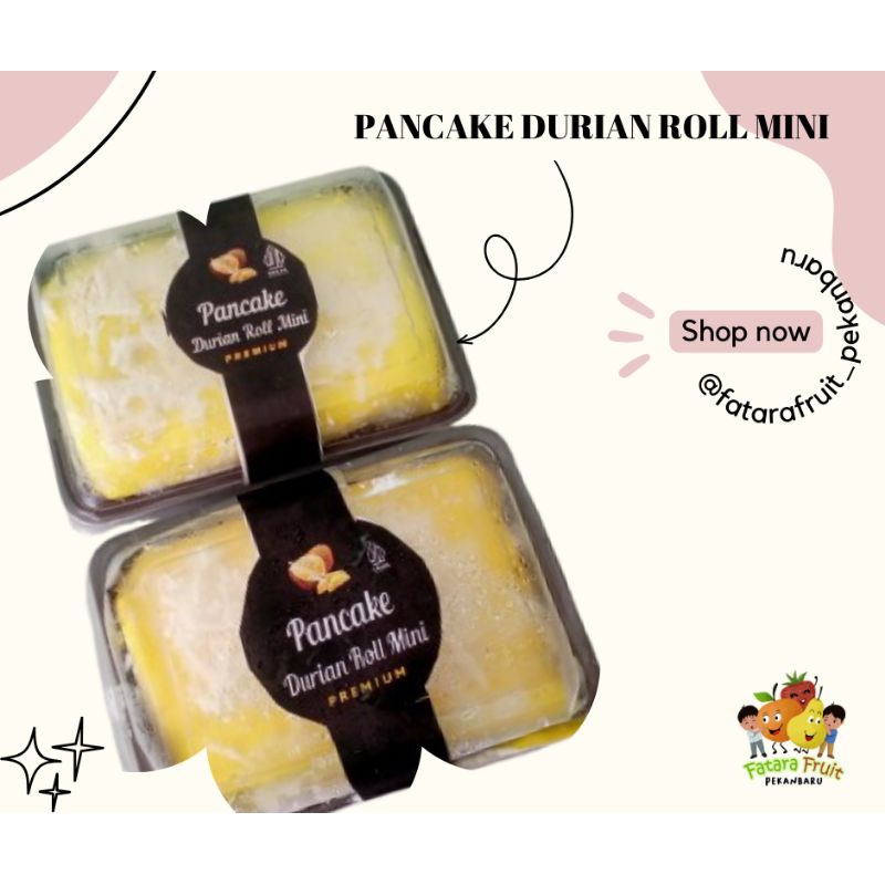 

Pancake Durian Roll Mini